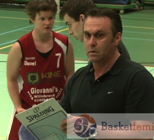 Frank De Brucker, toujours coach de Basket Groot Willebroek la saison prochaine