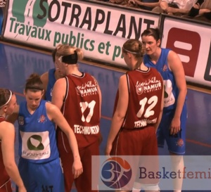 Les rires pour Belfius Namur Capitale, les larmes pour Kangoeroes-Boom