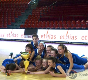 Finale AWBB/VBL - Crack Blue Cats Ieper bat Belfius Namur Capitale en minimes
