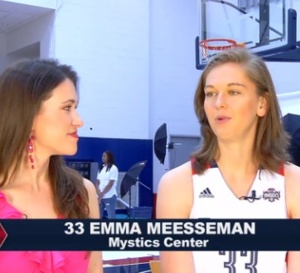 Emma Meesseman en WNBA: 'son plus grand défi ? s'adapter physiquement' (Mike Thibault)