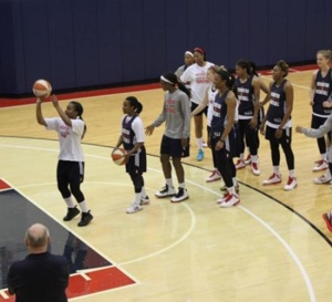 WNBA - Emma Meesseman, "great moves and nice shooting touch"