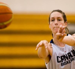 La Canadienne Krysten Boogaard (1m96), 25 ans, à Kangoeroes-Boom
