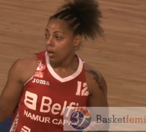 Kathy Wambe (Belfius Namur) blessée au pied