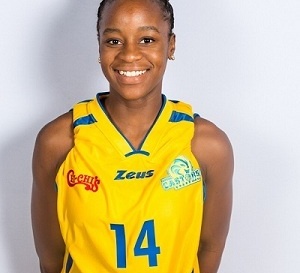 Manu Mayombo à Ladies Liège Panthers