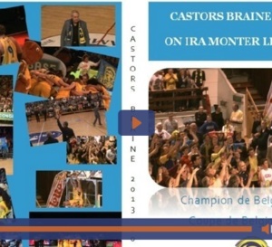Le DVD sur le doublé Coupe-Championnat de Castors Braine est sorti !