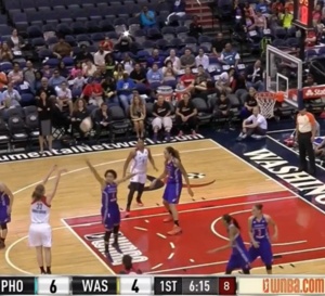 14pts, 7 rebonds pour Emma Meesseman avec Washington Mystics