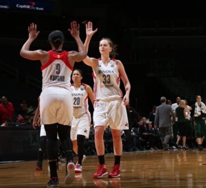 WNBA - Emma Meesseman et Washington s'imposent à Indiana