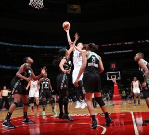 WNBA - Emma Meesseman (8pts, 12 rbds) et Washington battus par New York