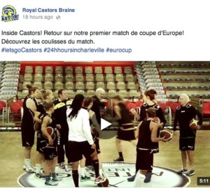 TV - Dans les yeux des Castors - La journée du déplacement à Charleville-Mézières