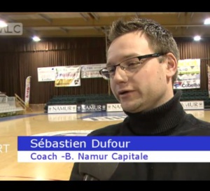 TV - La réaction de Sébastien Dufour sur la qualification européenne des Namuroises