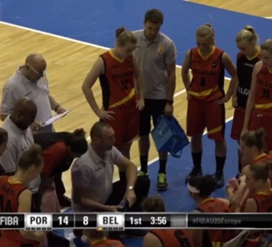 Euro U20 - La Belgique s'incline 61 à 48 face au Portugal