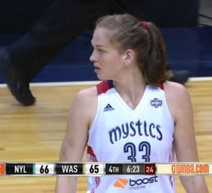 WNBA - Les Mystics d'Emma Meesseman battues après prolongation devant 17.000 spectateurs