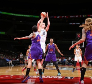 WNBA - Emma Meesseman et Washington victorieux face à Phoenix