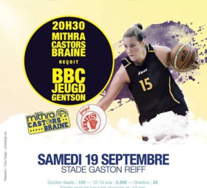 Préparation - Succès de Mithra Castors Braine et Liège Panthers mercredi