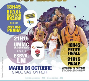 Castors Braine accueille la Super Coupe d'Europe: la présentation de l'événement