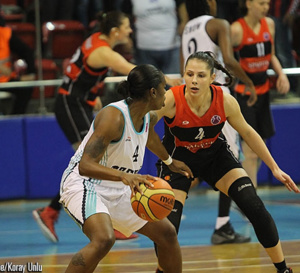 Doneeka Hodges-Lewis (ex-Mersin) à Mithra Castors Braine, les deux Ukrainiennes s'en vont