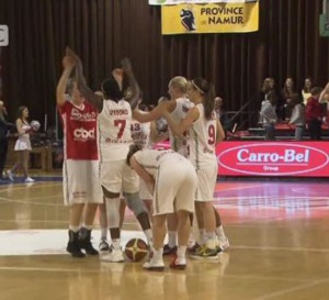 Eurocup - Les images de la victoire de Namur sur Uni Györ mercredi