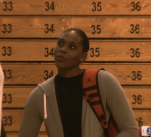Doneeka Hodges-Lewis s'est entraînée avec Mithra Castors Braine samedi
