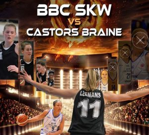 Coupe de Belgique - SKW reçoit Mithra Castors Braine mercredi soir