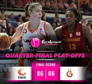 Emma Meesseman au Final Four de l'Euroleague avec Ekaterinburg