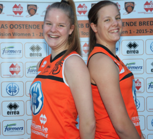 Becky et Billie Massey (D-Glas Oostende-Bredene) à Sint-Katelijne-Waver