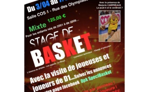 Un stage DPK Specibasket Marjorie Carpréaux à Charleroi