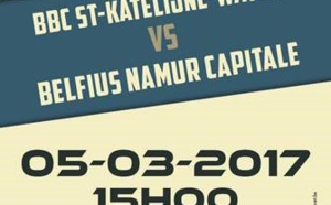 TV - Livestream - Le duel entre Sint-Katelijne-Waver et Belfius Namur