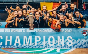 Les U18 d'Arvid Diels sont devenues championnes d'Europe, Billie Massey MVP !