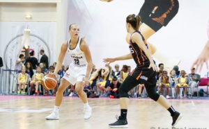 Julie Allemand (Lyon ASVEL) et Heleen Nauwelaers (Mondeville) victorieuses à l'Open