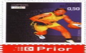 Un timbre poste pour le basket féminin