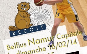 Live TV - Castors Braine / Belfius Namur (dès 20h00)