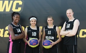 Un sans faute pour les 3X3 à Moscou en 8es de finale contre le Brésil