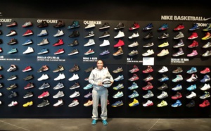 Marjorie Carpréaux (Castors Braine) ambassadrice de Bouncewear à Gilly