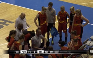 Euro U20 - La Belgique s'incline 61 à 48 face au Portugal Euro U20 - La Belgique s'incline 61 à 48 face au Portugal