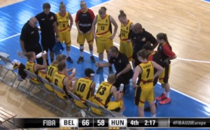 Euro U20 - Belle victoire contre la Hongrie 69-62 pour les Belges Euro U20 - Belle victoire contre la Hongrie 69-62 pour les Belges