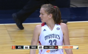 WNBA - Les Mystics d'Emma Meesseman battues après prolongation devant 17.000 spectateurs