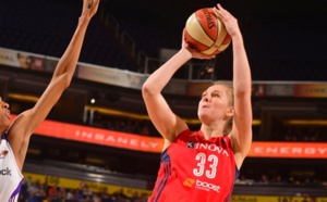 WNBA - Washington Mystics pris par la défense de Phoenix Mercury