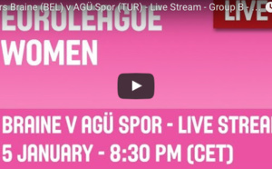 LIVE TV - Euroleague - Mithra Castors Braine vs Agu Spör (Tur) - 68-64 LIVE TV - Euroleague - Mithra Castors Braine vs Agu Spör (Tur) - 68-64