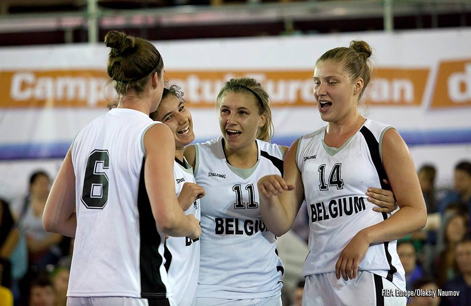Euro 3X3 2014 Bucarest Team Belgium