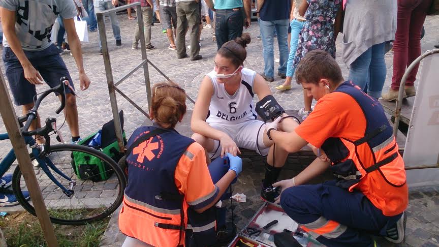 Euro 3X3 2014 Bucarest Team Belgium (photo: S. Kovaleni)
