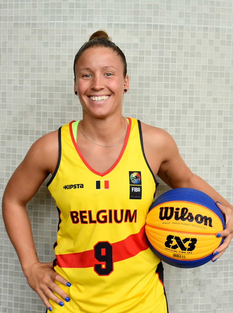 Marjorie Carpréaux (Belgium) Les 3X3 en qualifications à Amsterdam