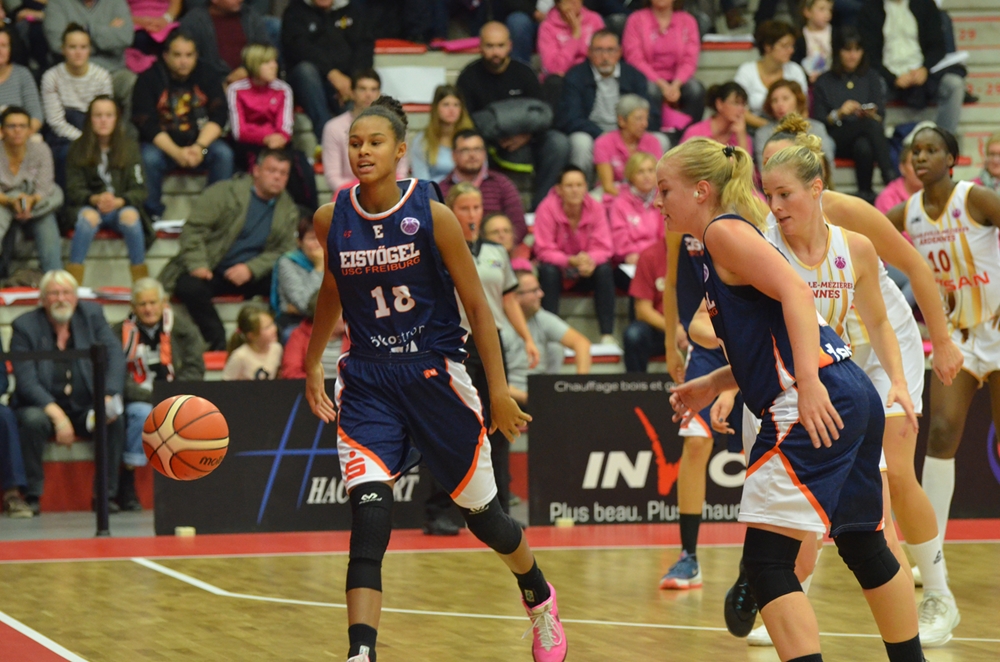 Hanne Mestdagh (Freiburg) Photo: FIBA/Michel Renaux